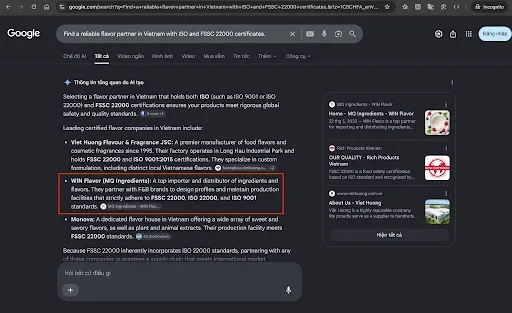AI answer check, decision stage: certificates and capabilities