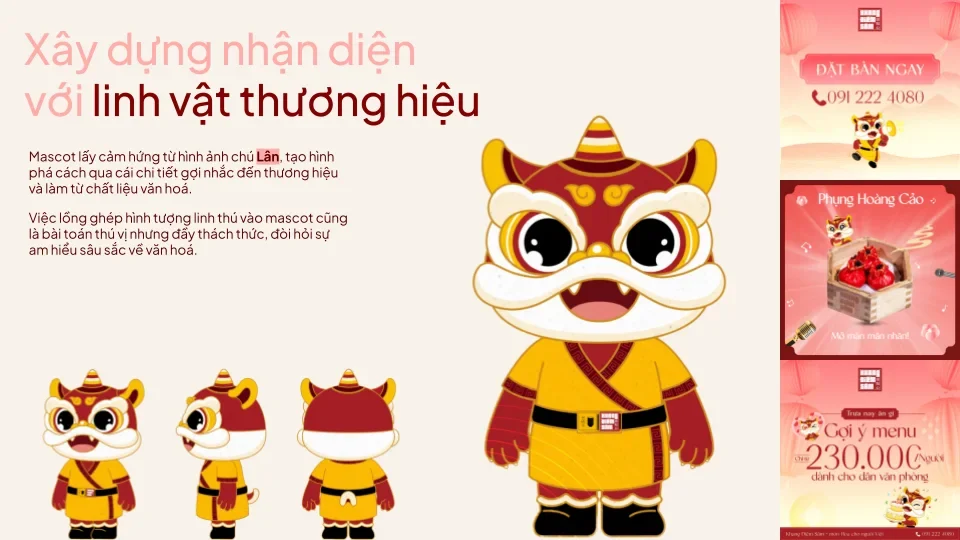 The brand mascot